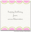 Stacy Claire Boyd Calling Card - Precious Scallop (44944)