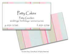 Stacy Claire Boyd Calling Card - Misty Blue (44010)