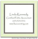 Stacy Claire Boyd Calling Card - Mint Truffle (45115)