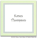 Stacy Claire Boyd Calling Card - Kiwi Truffle (45118)