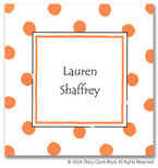 Stacy Claire Boyd Calling Cards - Orange Dots (45127)