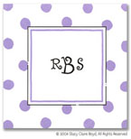 Stacy Claire Boyd Calling Cards - Lavender Dots (45129)