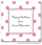 Stacy Claire Boyd Calling Cards - Pink Dots (45130)
