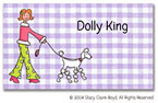 Stacy Claire Boyd Calling Cards - Me and Fifi (44044)