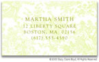 Stacy Claire Boyd Calling Cards - Small Summerland Toile - Green