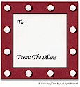 Stacy Claire Boyd - Calling Cards (Red Dots - 45102)