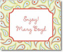 Stacy Claire Boyd Calling Cards - Ginger Paisley