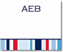 Stacy Claire Boyd Calling Cards - Nautical Stripe