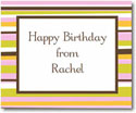Stacy Claire Boyd Calling Cards - Annie's Stripes   (79310)