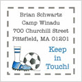 A Sugar Cookie Item - Contact Cards (Soccer Cleat Blue)