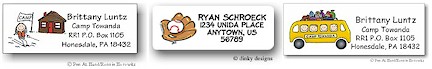 Camp Address Labels