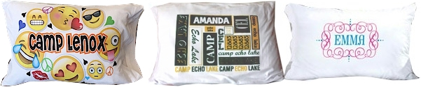 Pillowcases for Camp!