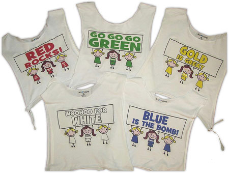 Custom Camp Clothing - Color War Banner