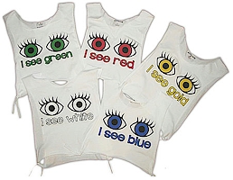 Custom Camp Clothing - Color War Eyes