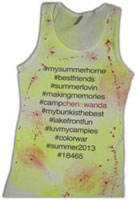 Custom Camp Clothing - Hashtag Multi