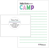 Camp Notepad & Label Sets by Three Bees (Distressed Pastel)