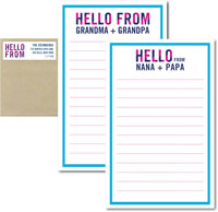 Camp Notepad & Label Sets by Three Bees (Hello From)