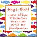 Keep In Touch Cards by iDesign - Rainbow Fish (Camp)
