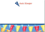 Note Cards by iDesign - Pennants (Camp)