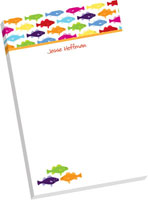 Notepads by iDesign - Rainbow Fish (Normal by iDesign - Camp)