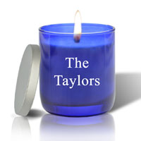 Personalized Candles - Name Or Phrase (bcn)