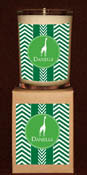 Devora Designs - Candles (Alpha Epsilon Phi - Chevron) AEF