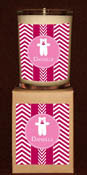Devora Designs - Candles (Alpha Phi - Chevron) AF