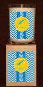 Devora Designs - Candles (Alpha Xi Delta - Chevron) AXD