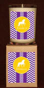 Devora Designs - Candles (Delta Phi Epsilon - Chevron) DFE