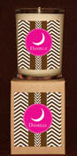 Devora Designs - Candles (Gamma Phi Beta - Chevron) GFB