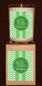 Devora Designs - Candles (Kappa Delta - Chevron) KD
