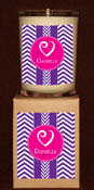 Devora Designs - Candles (Sigma Kappa - Chevron) SK