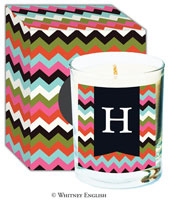 Whitney English Candles - Fall Chevron (WF731308)