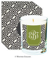 Whitney English Candles - Greek Key (WF731309)