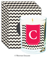 Whitney English Candles - Ikat Chevron (WF731310)