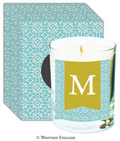 Whitney English Candles - Orient Aqua (WF731314)