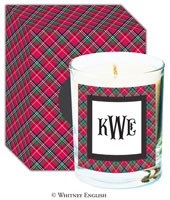 Whitney English Candles - Plaid (WF731317)