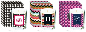 Personalized Candles by Whitney English