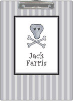 Kelly Hughes Designs - Clipboards (Skull-X-Bones) (c392)