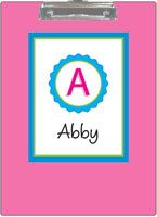 Kelly Hughes Designs - Clipboards (Pink Bottlecap) (c398)