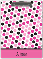 Kelly Hughes Designs - Clipboards (Pink Dots) (c906)