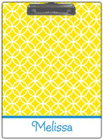 Kelly Hughes Designs - Clipboards (Yellow Clover) (c916)