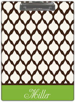 Kelly Hughes Designs - Clipboards (Brown Lattice) (c922)