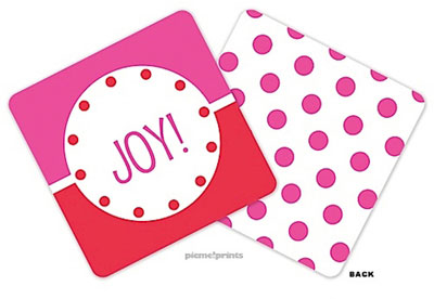 PicMe Prints - Coasters (Just Like Ice Cream Hot Pink Standard)