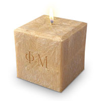 Sorority Candles - Phi Mu (pmpn3c-4c)