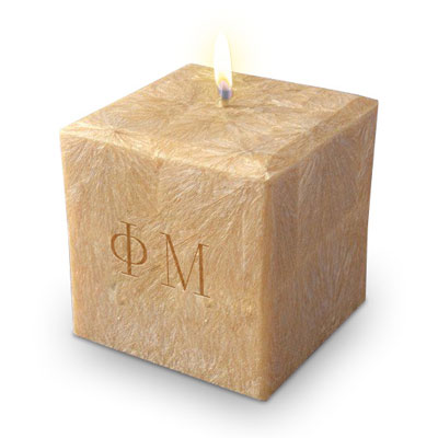 Sorority Candles - Phi Mu (pmpn3c-4c)