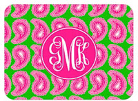 Devora Designs - Cutting Boards (Paisley - Center Circle Monogram) CTB-07A