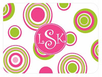 Devora Designs - Cutting Boards (Circles & Dots - Center Monogram)