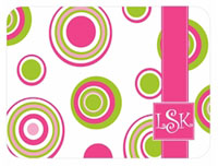 Devora Designs - Cutting Boards (Circles & Dots - Right Square Monogram)