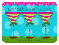 Devora Designs - Cutting Boards (Holiday Martinis)